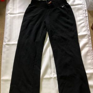 large black Nike sweatpants